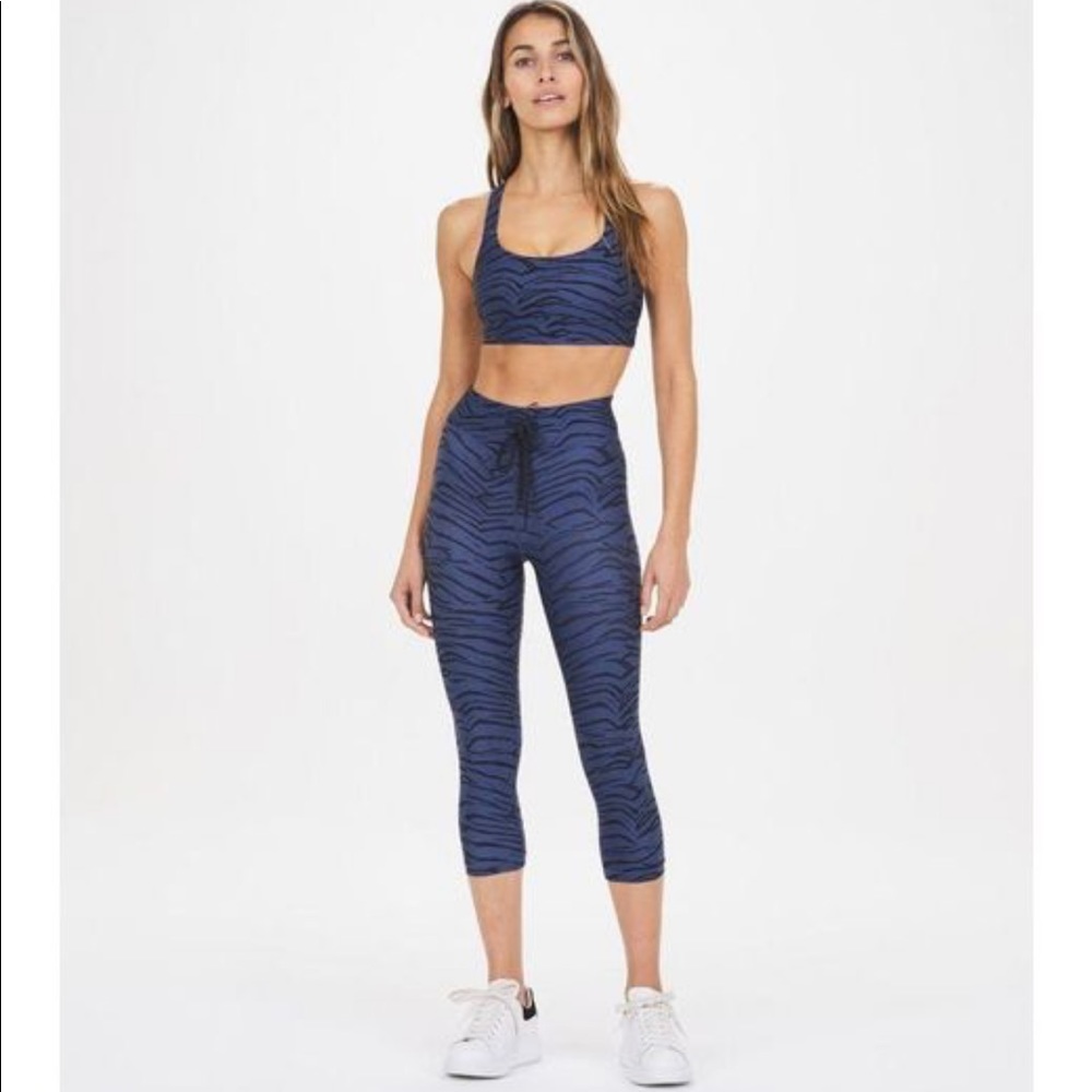 The Upside Tiger NYC Workout Set (Blue & Orange)